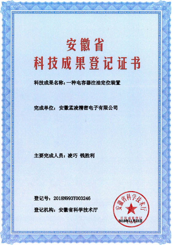 一种电容器注油定位装置